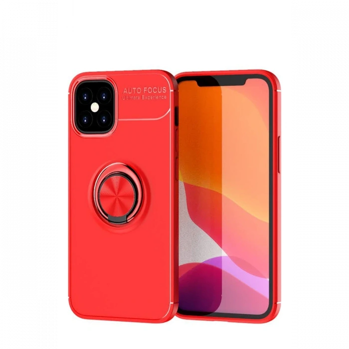 Newface iPhone 12 Mini Kılıf Range Yüzüklü Silikon