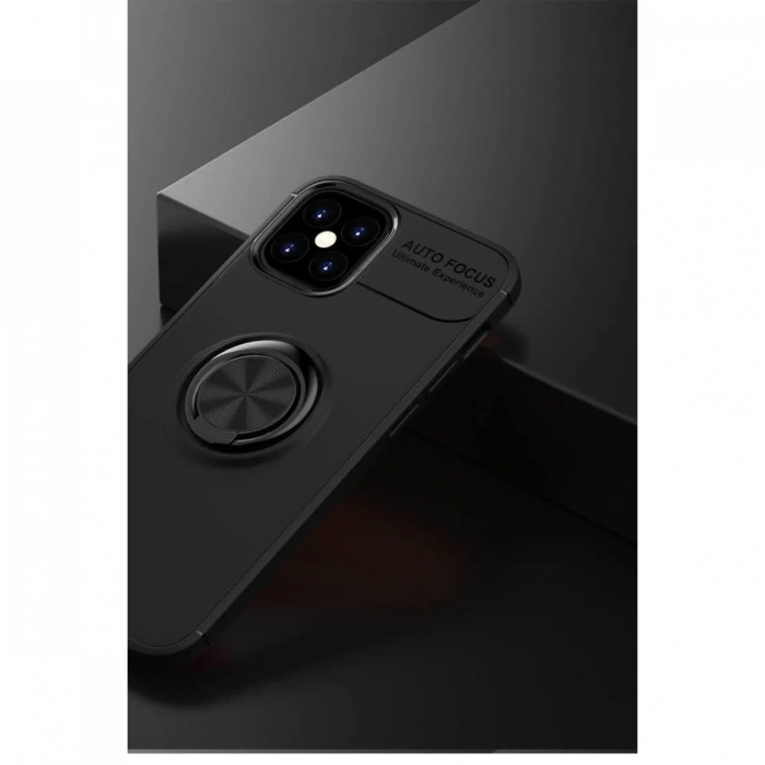 Newface iPhone 12 Mini Kılıf Range Yüzüklü Silikon