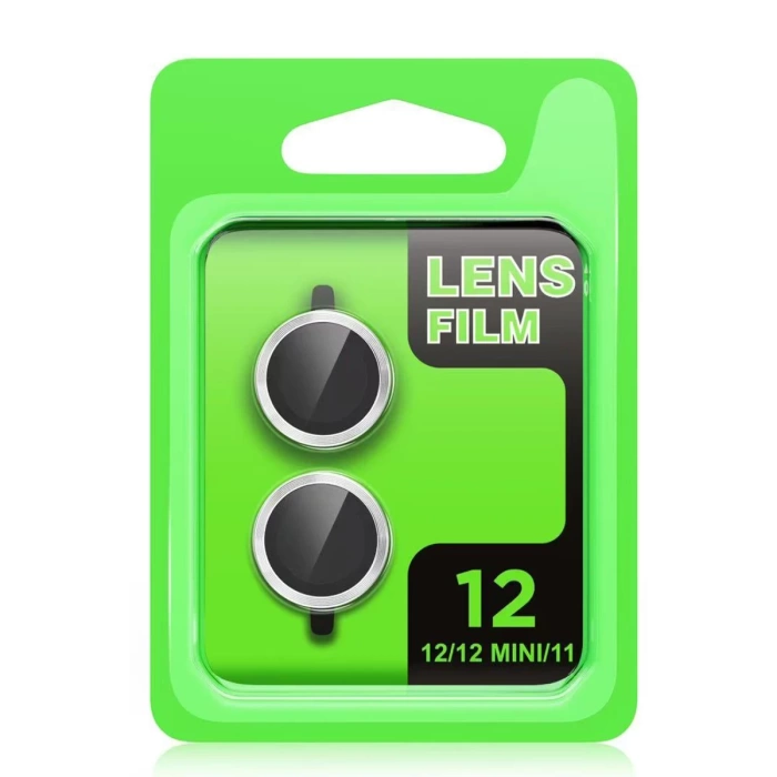 Newface iPhone 12 Mini Raze Metal Kamera Lens - Kırmızı