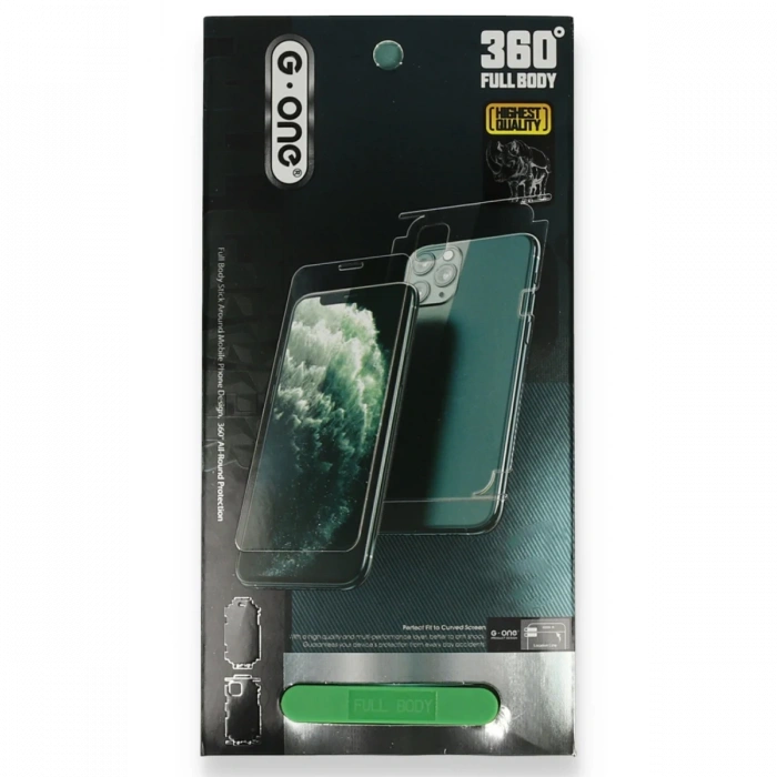 Newface iPhone 12 Pro 360 Mat Full Body Arka Koruyucu