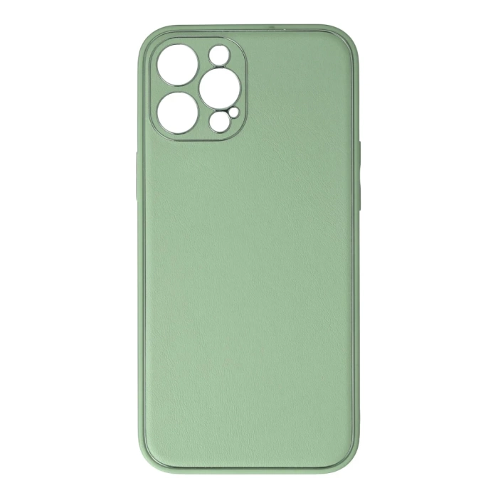 Newface iPhone 12 Pro Kılıf Coco Deri Silikon Kapak