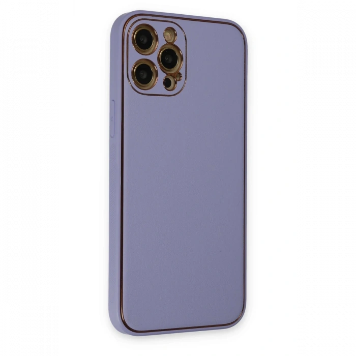 Newface iPhone 12 Pro Kılıf Coco Deri Silikon Kapak