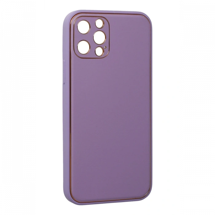 Newface iPhone 12 Pro Kılıf Coco Deri Silikon Kapak