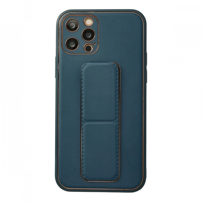 Newface iPhone 12 Pro Kılıf Coco Deri Standlı Kapak