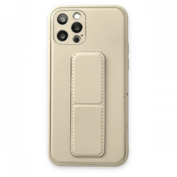 Newface iPhone 12 Pro Kılıf Coco Deri Standlı Kapak