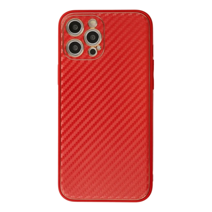 Newface iPhone 12 Pro Kılıf Coco Karbon Silikon
