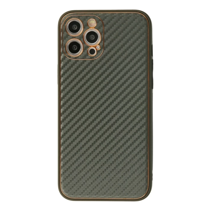 Newface iPhone 12 Pro Kılıf Coco Karbon Silikon