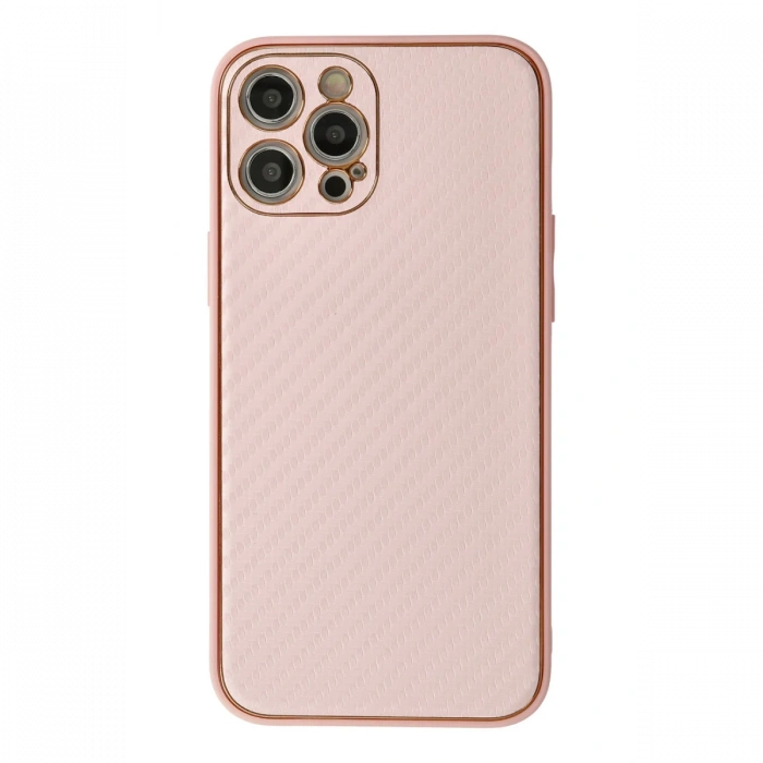 Newface iPhone 12 Pro Kılıf Coco Karbon Silikon