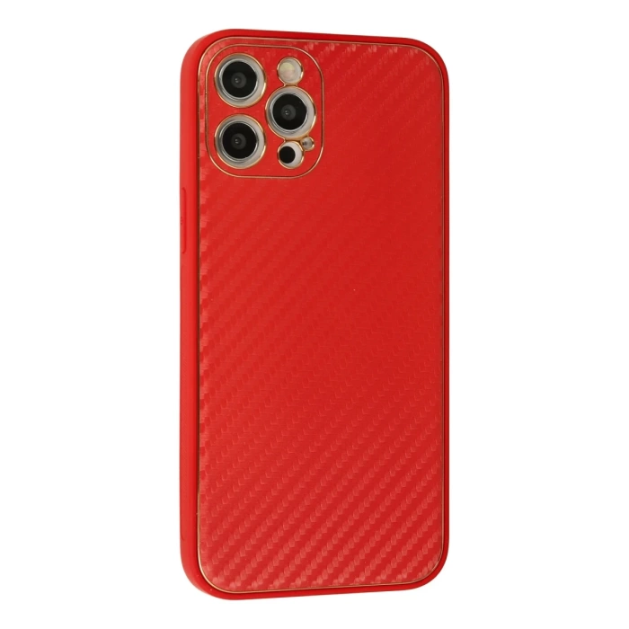 Newface iPhone 12 Pro Kılıf Coco Karbon Silikon