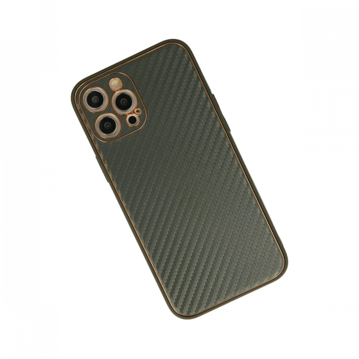 Newface iPhone 12 Pro Kılıf Coco Karbon Silikon