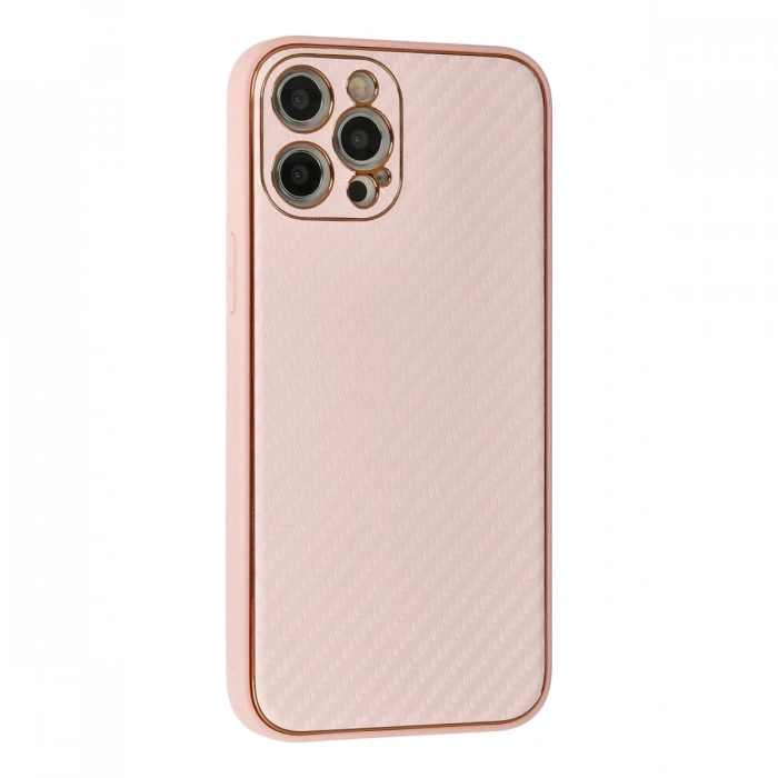 Newface iPhone 12 Pro Kılıf Coco Karbon Silikon