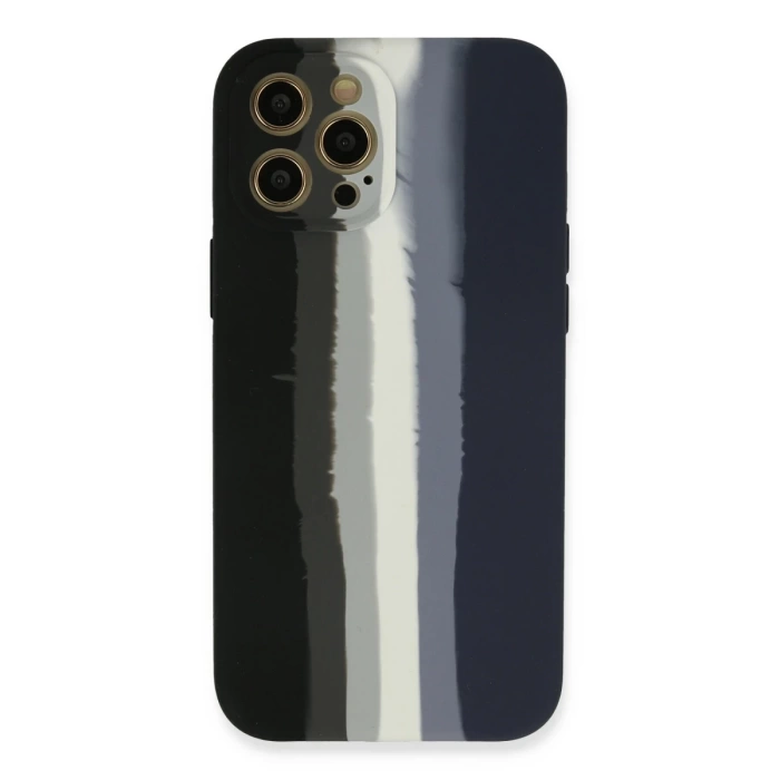 Newface iPhone 12 Pro Kılıf Ebruli Lansman Silikon