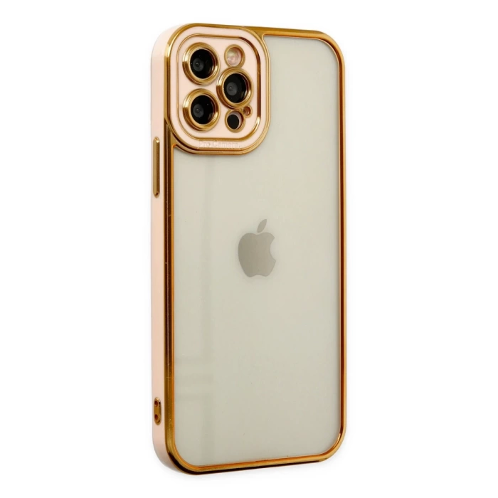 Newface iPhone 12 Pro Kılıf Liva Lens Silikon