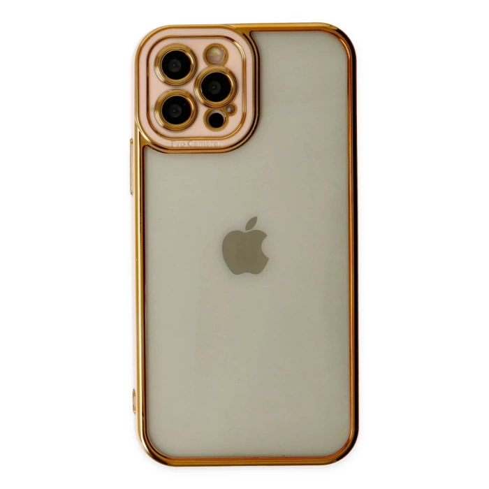 Newface iPhone 12 Pro Kılıf Liva Lens Silikon