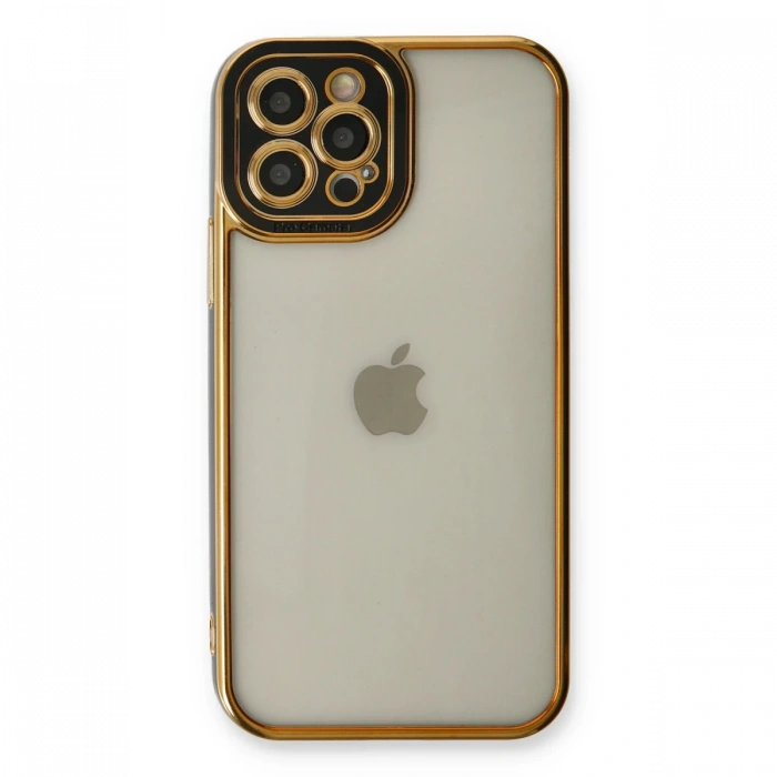 Newface iPhone 12 Pro Kılıf Liva Lens Silikon
