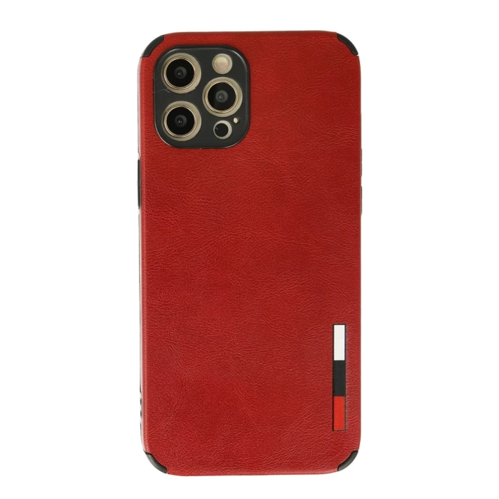 Newface iPhone 12 Pro Kılıf Loop Deri Silikon