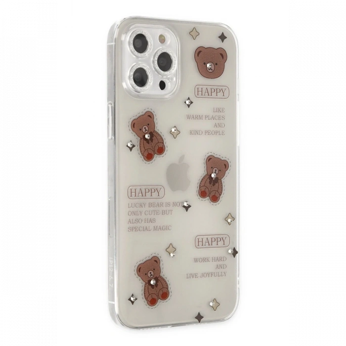 Newface iPhone 12 Pro Kılıf Lucky Silikon