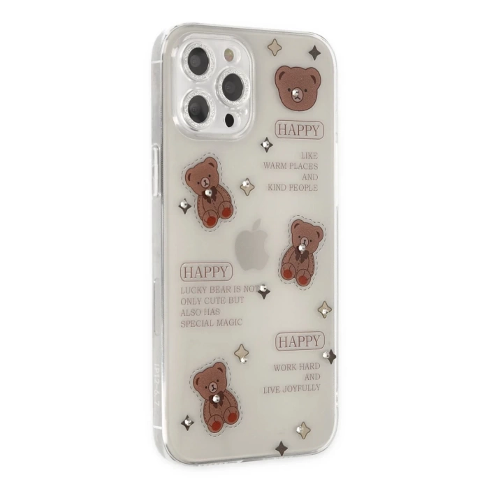 Newface iPhone 12 Pro Kılıf Lucky Silikon