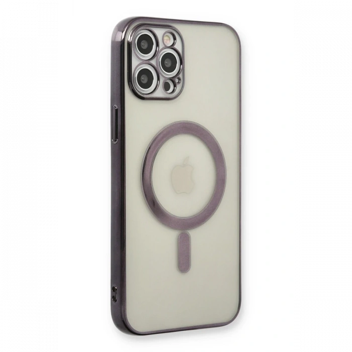 Newface iPhone 12 Pro Kılıf Magneticsafe Lazer Silikon