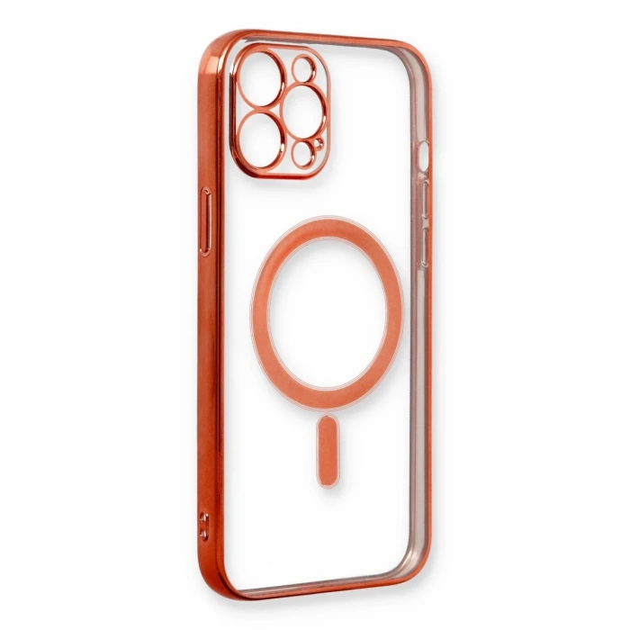 Newface iPhone 12 Pro Kılıf Magneticsafe Lazer Silikon