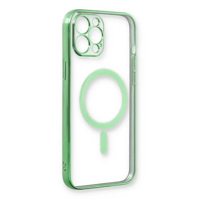 Newface iPhone 12 Pro Kılıf Magneticsafe Lazer Silikon