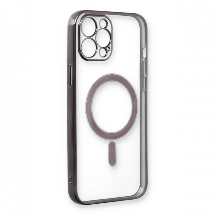 Newface iPhone 12 Pro Kılıf Magneticsafe Lazer Silikon