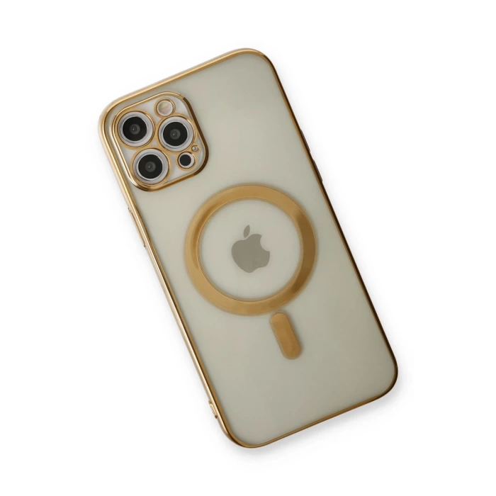 Newface iPhone 12 Pro Kılıf Magneticsafe Lazer Silikon