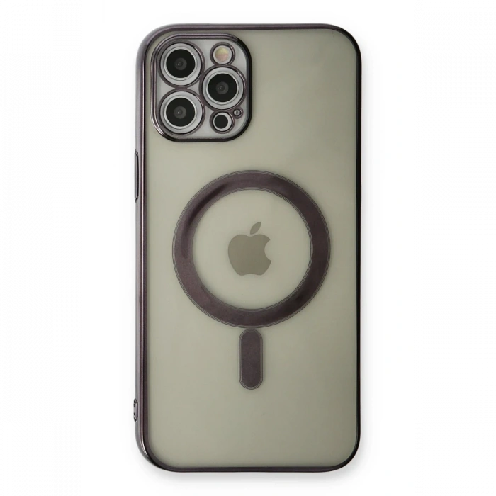 Newface iPhone 12 Pro Kılıf Magneticsafe Lazer Silikon
