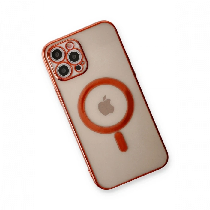 Newface iPhone 12 Pro Kılıf Magneticsafe Lazer Silikon