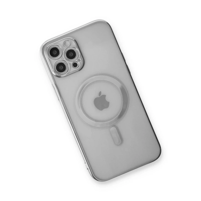 Newface iPhone 12 Pro Kılıf Magneticsafe Lazer Silikon
