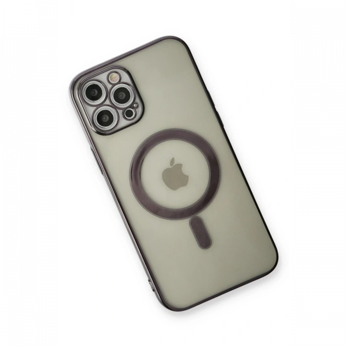 Newface iPhone 12 Pro Kılıf Magneticsafe Lazer Silikon
