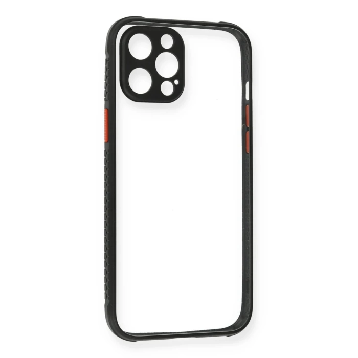 Newface iPhone 12 Pro Kılıf Miami Şeffaf Silikon
