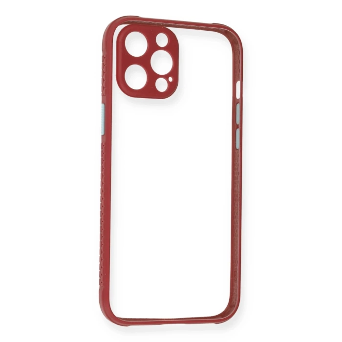 Newface iPhone 12 Pro Kılıf Miami Şeffaf Silikon