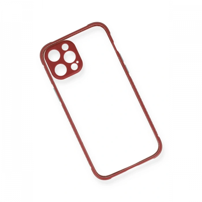 Newface iPhone 12 Pro Kılıf Miami Şeffaf Silikon