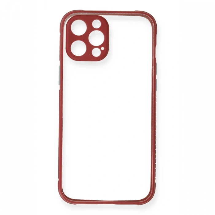 Newface iPhone 12 Pro Kılıf Miami Şeffaf Silikon