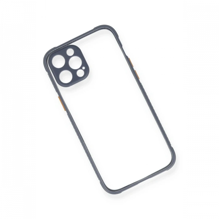 Newface iPhone 12 Pro Kılıf Miami Şeffaf Silikon