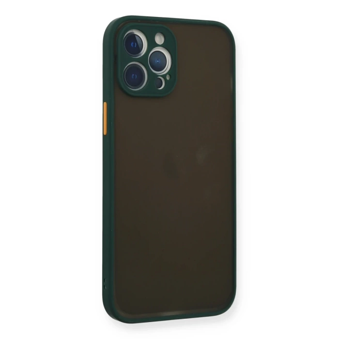 Newface iPhone 12 Pro Kılıf Montreal Silikon Kapak