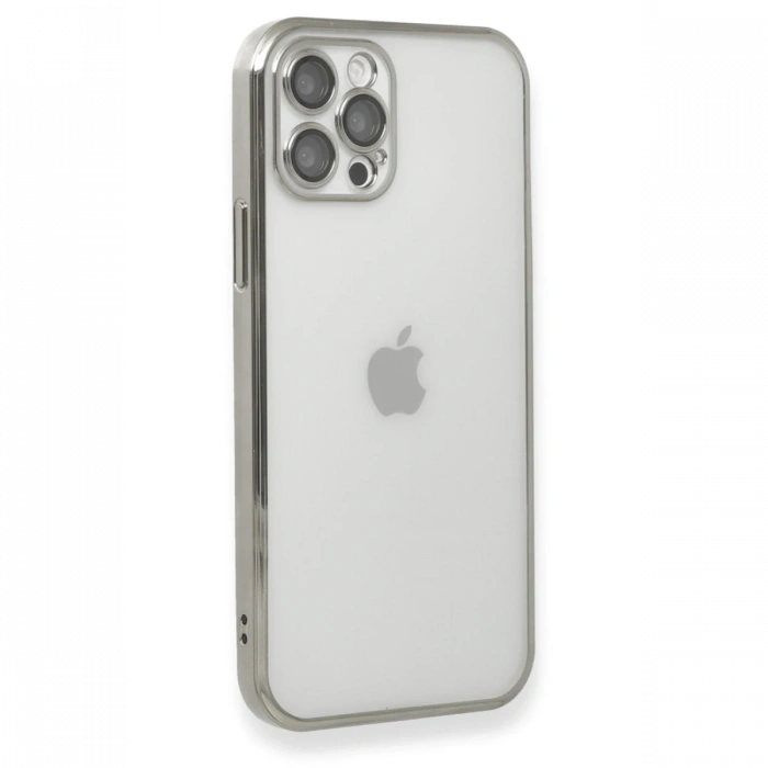 Newface iPhone 12 Pro Kılıf Razer Lensli Silikon