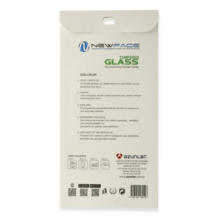 iPhone 12 Pro Max 20D Premium Cam Ekran Koruyucu