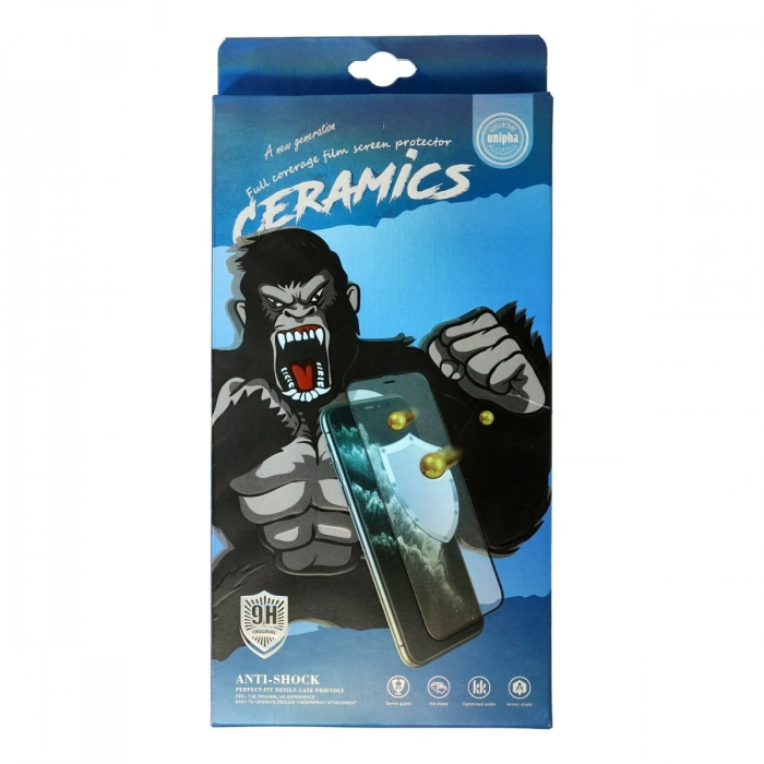 iPhone 12 Pro Max 34D Izgaralı Cam