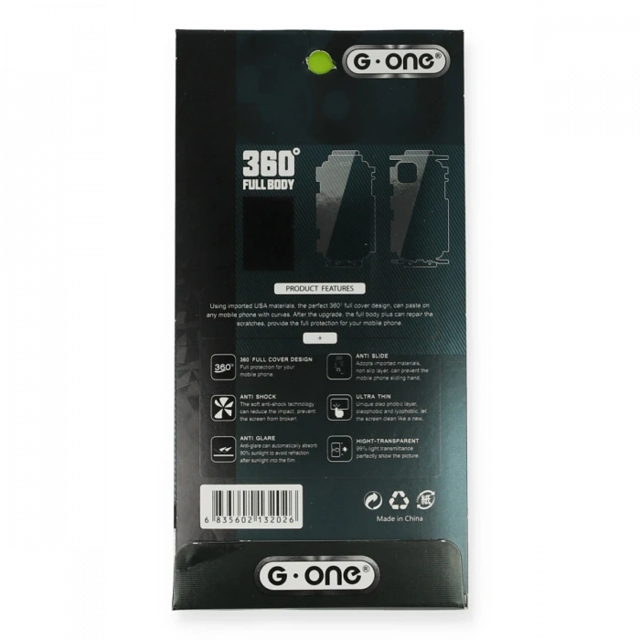 iPhone 12 Pro Max 360 Full Body Arka Koruyucu