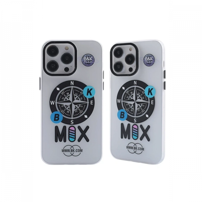 Newface iPhone 12 Pro Max Kılıf Apollo Magneticsafe Desenli Kapak