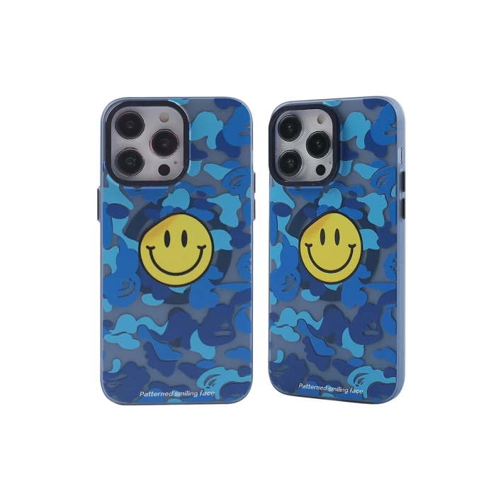 Newface iPhone 12 Pro Max Kılıf Apollo Magneticsafe Desenli Kapak