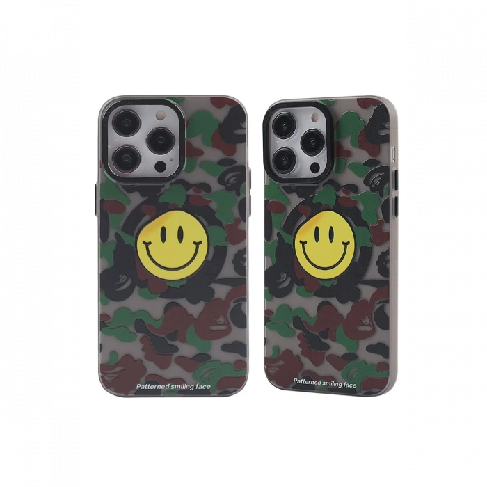 Newface iPhone 12 Pro Max Kılıf Apollo Magneticsafe Desenli Kapak