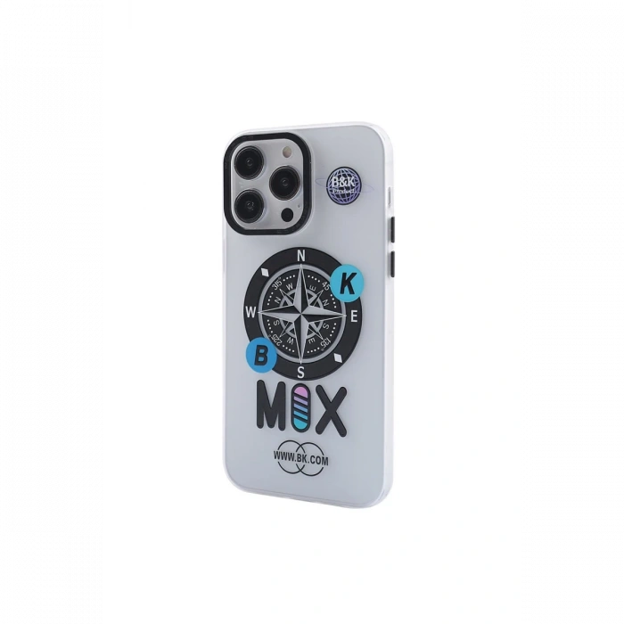 Newface iPhone 12 Pro Max Kılıf Apollo Magneticsafe Desenli Kapak