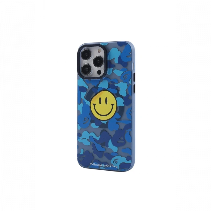 Newface iPhone 12 Pro Max Kılıf Apollo Magneticsafe Desenli Kapak