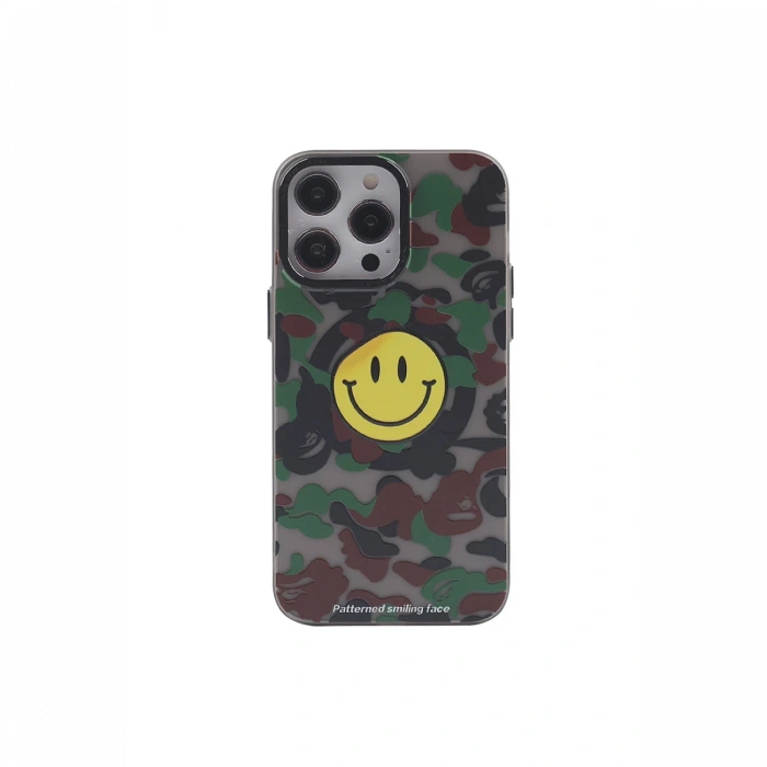 Newface iPhone 12 Pro Max Kılıf Apollo Magneticsafe Desenli Kapak