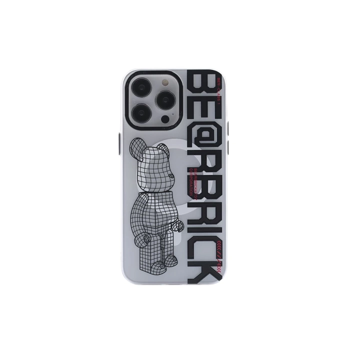 Newface iPhone 12 Pro Max Kılıf Apollo Magneticsafe Desenli Kapak