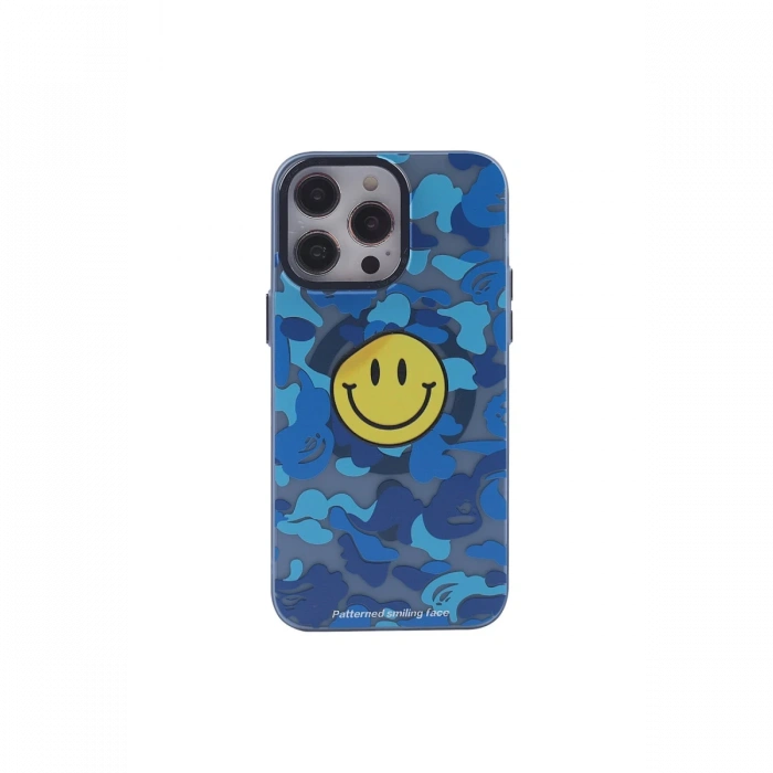 Newface iPhone 12 Pro Max Kılıf Apollo Magneticsafe Desenli Kapak