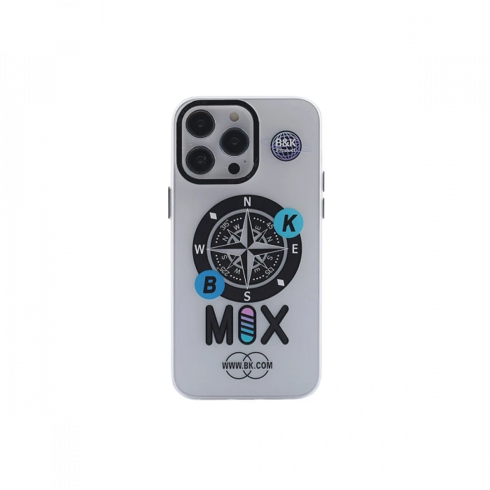Newface iPhone 12 Pro Max Kılıf Apollo Magneticsafe Desenli Kapak